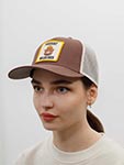 Бейсболка AMERICAN NEEDLE арт. 42960B-SBEAR Smokey Bear Valin (коричневый)